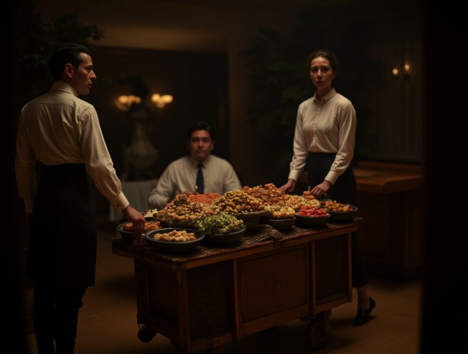 نحو سرو غذا در رستوران