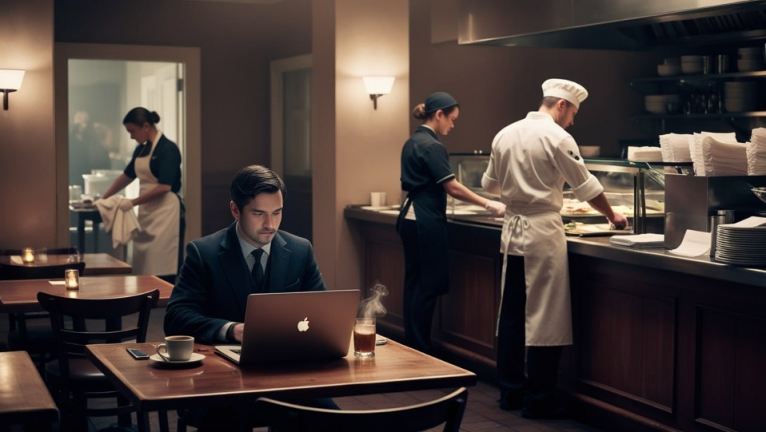 وظایف کارکنان رستوران|مِ‌نیو