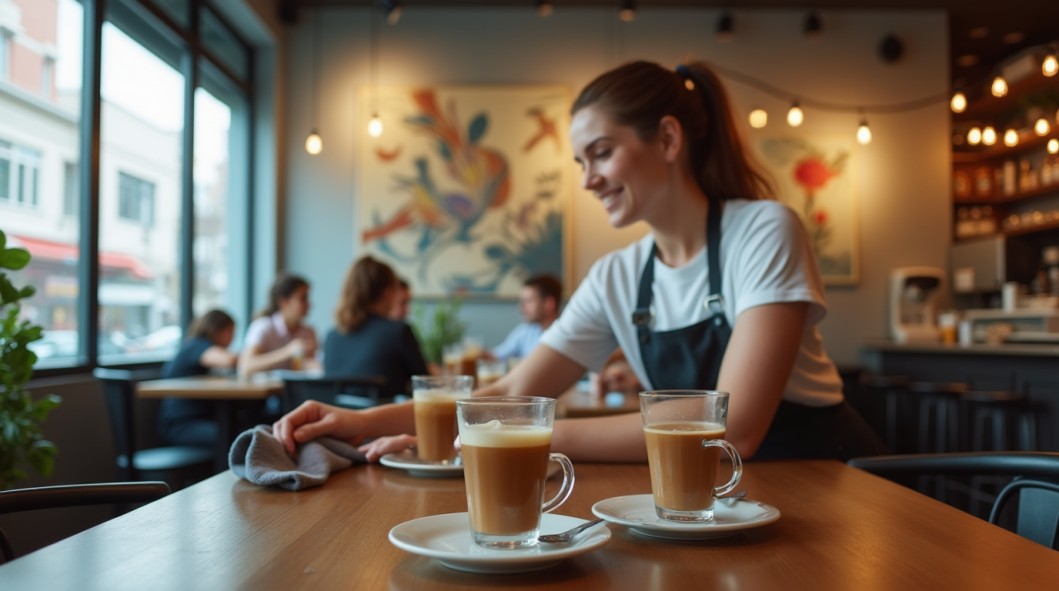 بهداشت در کافه