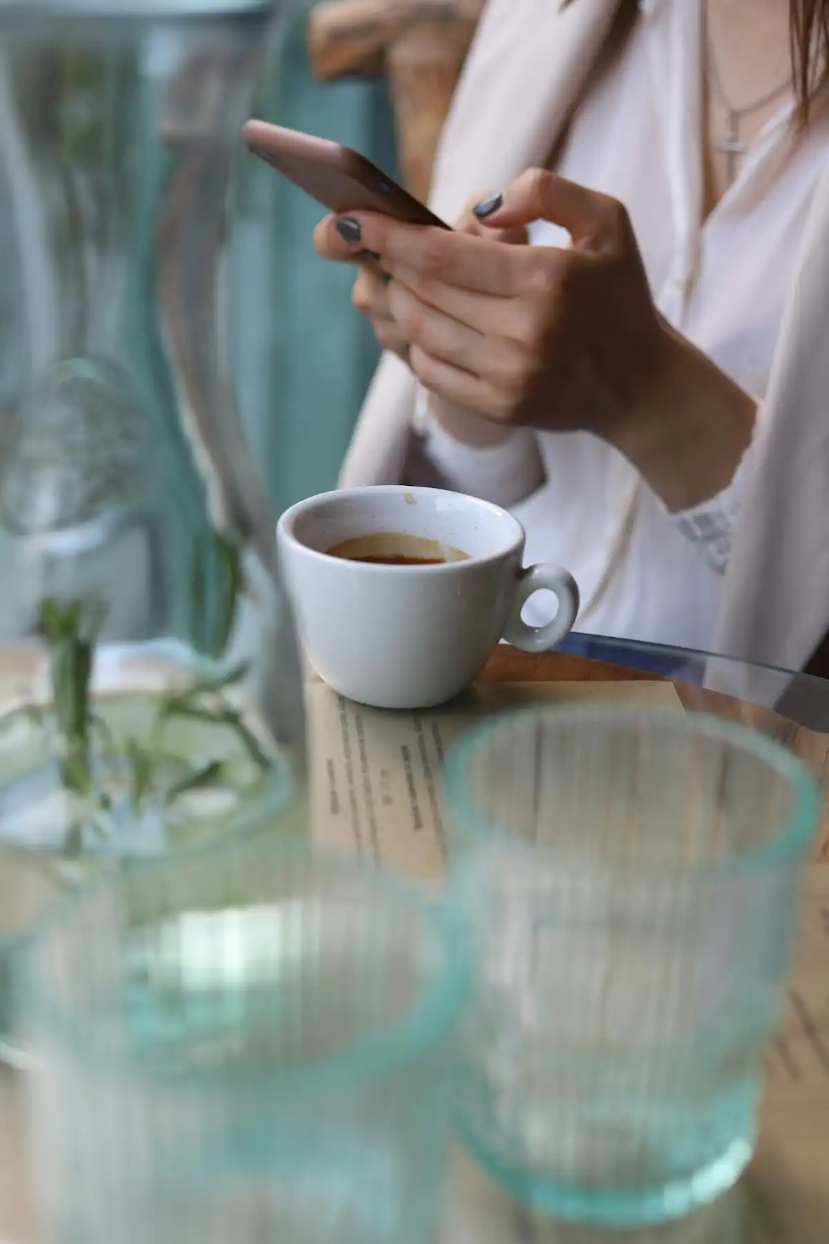 منوی دیجیتال کافی‌ شاپ